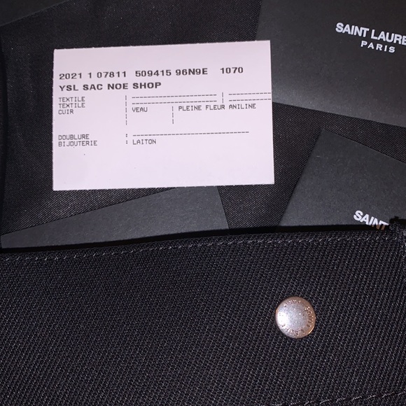 Saint Laurent Rive Gauche tote - Picture 4 of 6